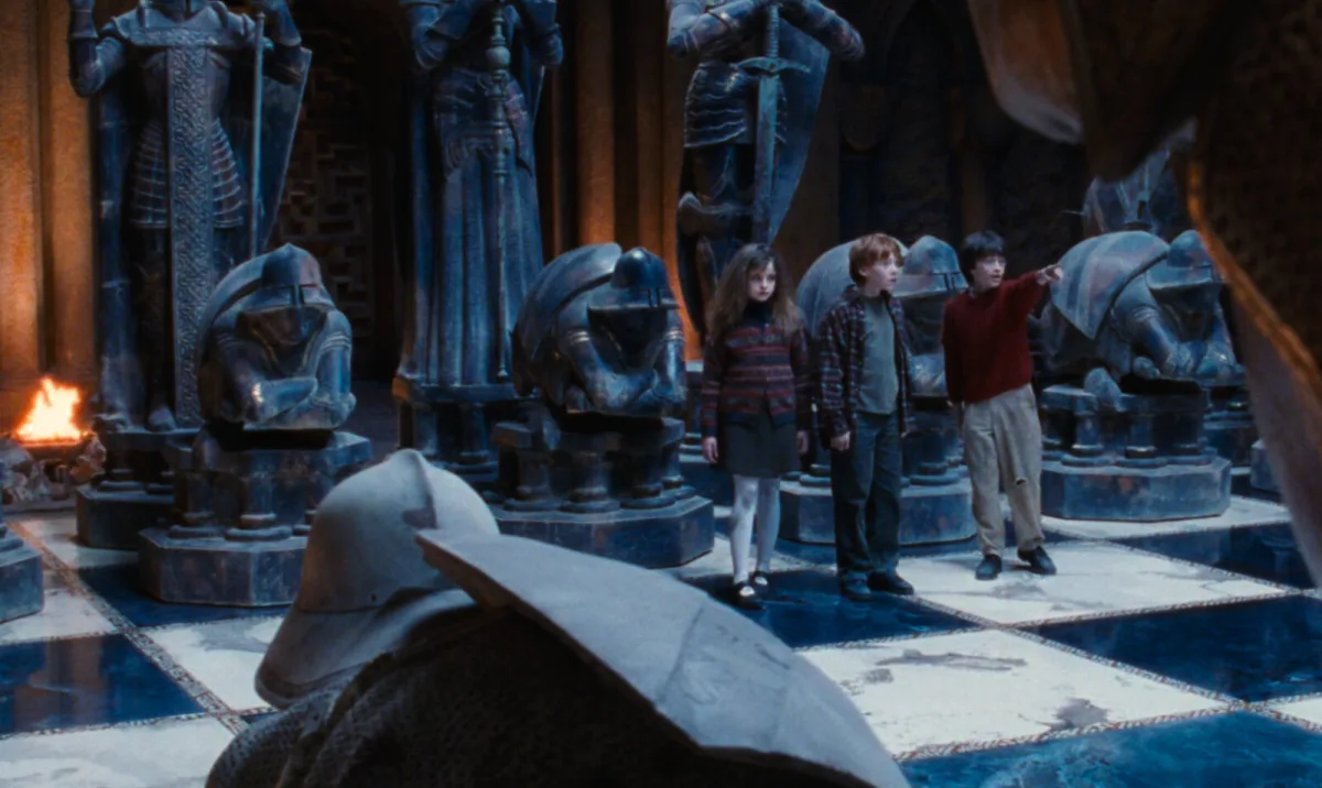 Harry Potter - Wizard’s Chess scene Harry Potter - Wizard’s Chess scene