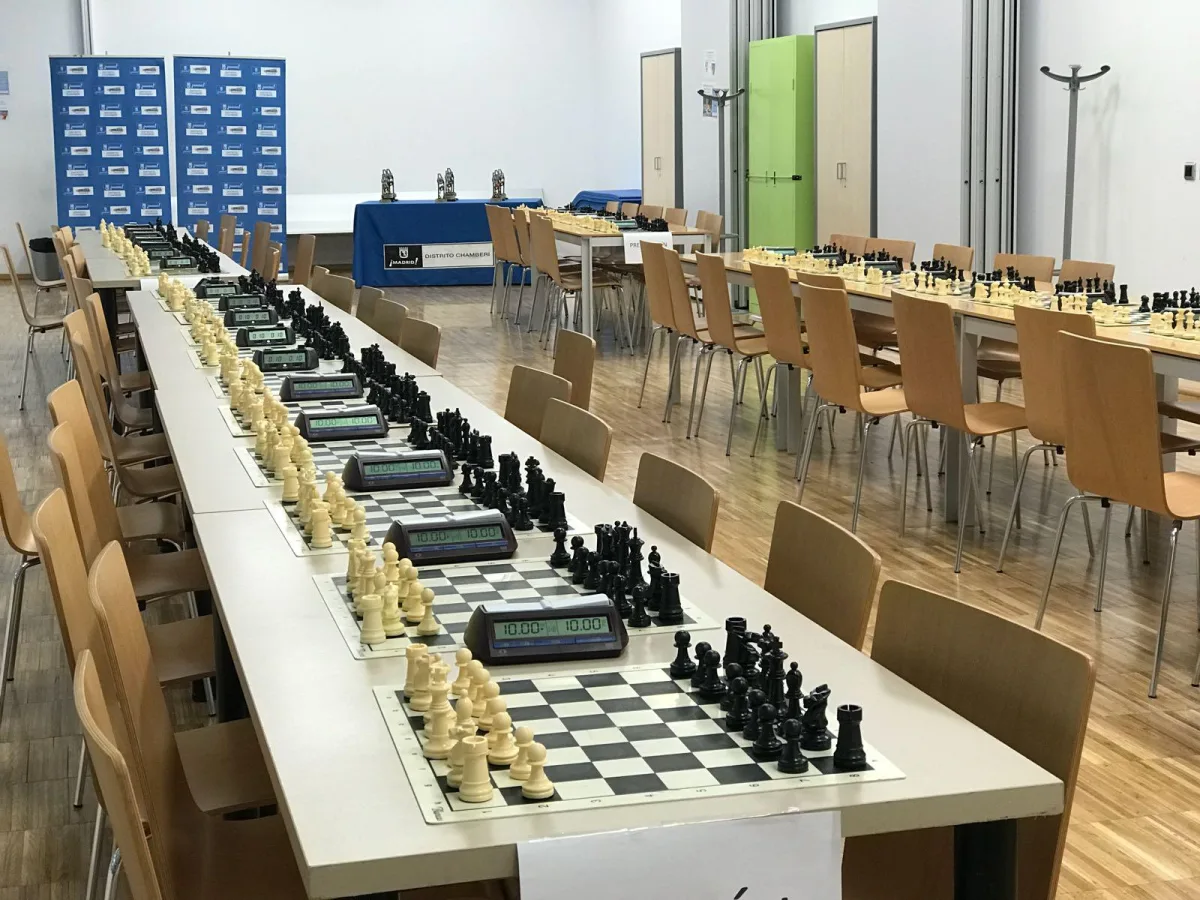 Sala de Torneo de Ajedrez