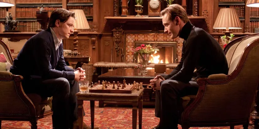 Magneto y Profesor X, en una partida de Ajedrez Magneto y Profesor X, en una partida de Ajedrez